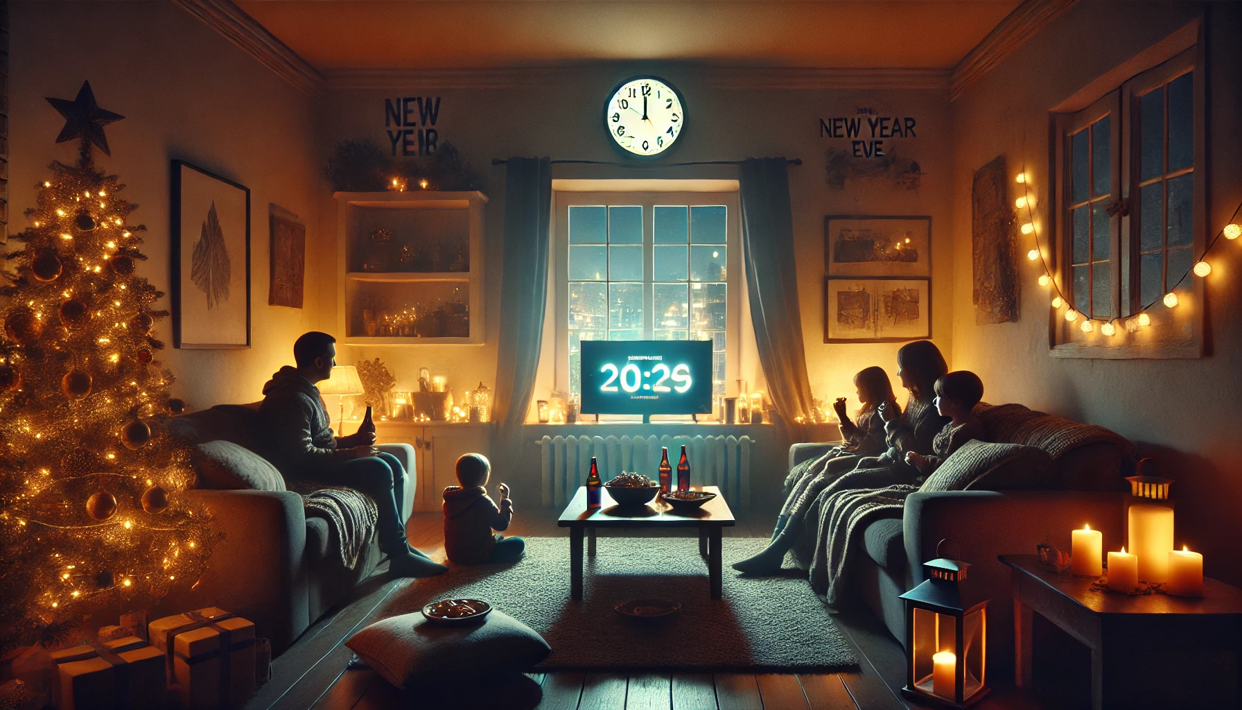 Americans Opt for Quiet Celebrations at Home This New Year's Eve